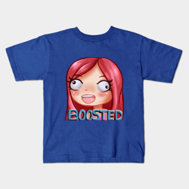 MalikaPlays BOOSTED Kids T-Shirt by MalikaPlays